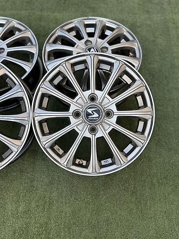 bbs 4 100: Литые Диски R 15 Комплект, отверстий - 4, Б/у — 2