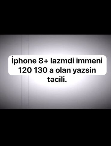 iphone 8 plus təzə: IPhone 8 Plus