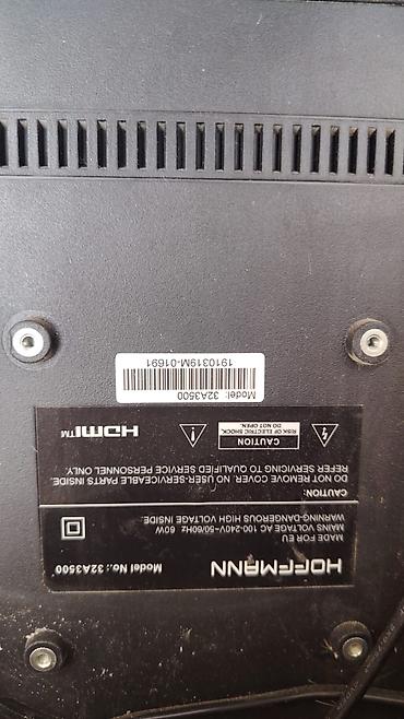 tevii s471: İşlənmiş Televizor Hoffmann DLED 32" HD (1366x768), Ünvandan götürmə — 1