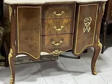 dallas plakari: Stilska komoda (krem mermer) Odlicno stanje sirina 112 cm dubina 53 — 5
