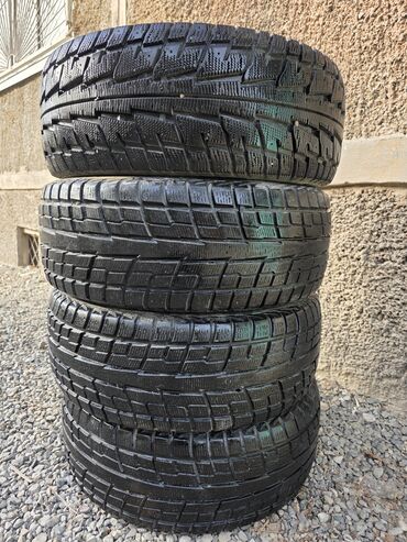 бу балоны: Шиналар 235 / 55 / R 18, Кыш, Колдонулган, Комплект, Жол тандабастар (АТ/МТ), Жапония
