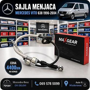 Prenosni sistem: SAJLA MENJACA MERCEDES VITO 638 4 | ⭐Sajle menjaca vito 638 je nov — 2