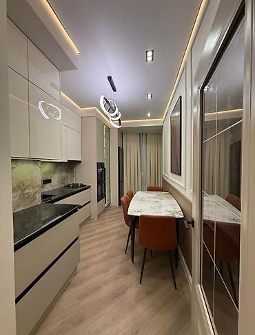 brk group: 3 комнаты, 84 м², Асанбай мкр Элитка, 8 этаж, Дизайнерский ремонт — 2
