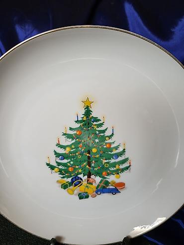 paviljoni forma ideale: Tanjir 1969g.Hutschenreuther porcelan Nemacka. Tanjir bez — 5