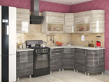 silver kitchen: Кухонный набор на заказ, ЛДСП, До 7 дней, Бесплатная доставка, Дизайн, проект, Установка, сборка, Гарантия — 3