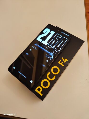 poco telefonları: Poco F4, 128 GB, rəng - Qara