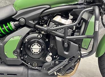 Мотоциклы: Чоппер Kawasaki, 650 куб. см, Бензин, Взрослый, Б/у — 6