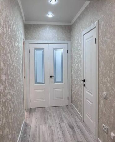 эмарк жибек жолу: 1 комната, 46 м², Элитка, 9 этаж, Евроремонт