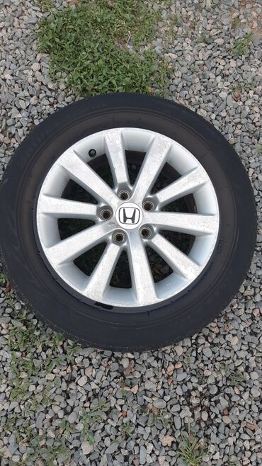 Диски: Литые Диски R 16 Honda, Комплект, отверстий - 5, Б/у