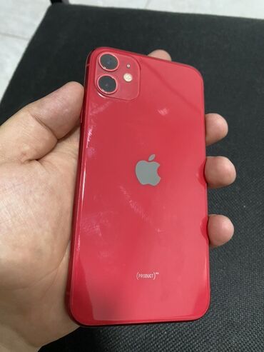 за сколько можно продать айфон 8 бу: IPhone 11, Колдонулган, 64 ГБ, Кызыл, 82 %