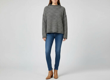 zara sweter damski: Zara, Sweter damski, rozmiar L