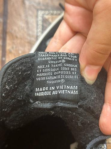 aj1: Nike Air Jordan 1 High, цветовая схема Black/Grey. - Высокие — 6