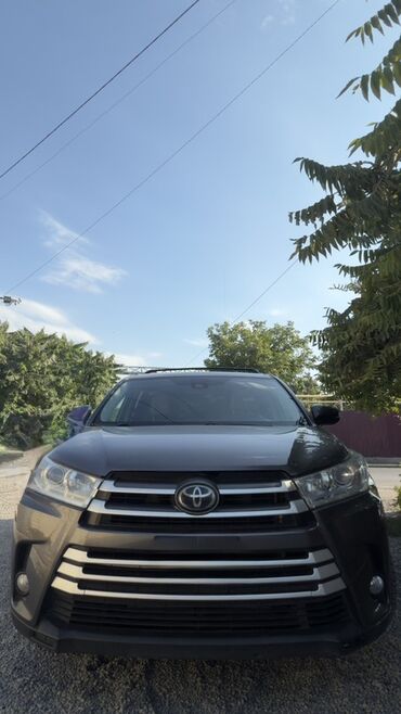 спорт диск: Toyota Highlander, 3-й ряд сидений, темно‑серый металлик. Кузов и