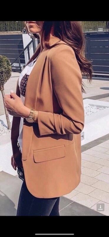 Sakoi: 💫Ženski lagani blejzer – bez kopčanja Sako: 2.900 dinara Vel: XL XXL — 4