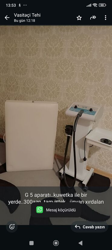 Yataq otağı dəstləri: G 5 aparatı. kuwetka ile bir yerde. 300azn. tam iştek. ünvan xırdalan