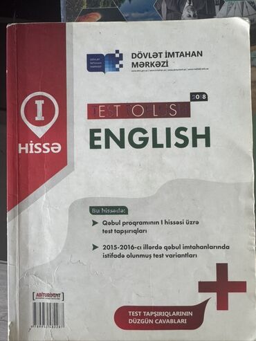 test imtahan calismalari pdf: Dövlət İmtahan Mərkəzi tərəfindən nəşr olunan bu ingilis dili imtahan
