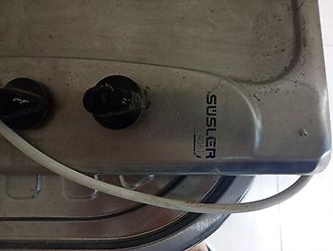 süsler soba: Süsler 4061 quraşdırılan kombinə plitə - Növ: qaz-elektrik kombinə — 2
