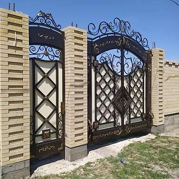 Откатные ворота: Кованые Ворота На заказ Изготавливаем ворота, Ворота распашные Ворота at lalafo.kg — 5 Откатные ворота: Кованые Ворота На заказ Изготавливаем ворота, Ворота распашные Ворота — 5