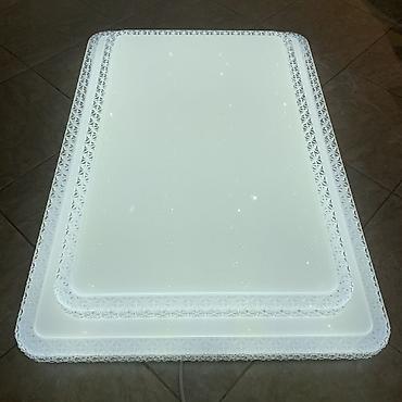 led matrix panel: 🔲 Квадратный декоративный плафон — 240Вт Современный мощный потолочный — 3