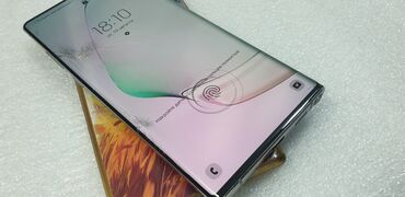 самсунк s8: Samsung Note 10 Plus, Б/у, 256 ГБ, цвет - Голубой, 2 SIM