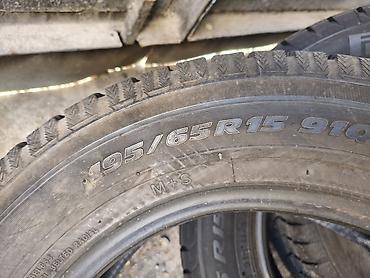 Транспорт: Шины 195 / 65 / R 15, Зима, Б/у, 1 шт, Легковые, Япония — 6
