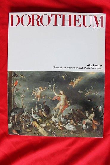 lampe za lovce: AUKCIONI KATALOG DOROTHEUM, ALTE MEISTER, 14.12.2005. | Aukcioni — 2