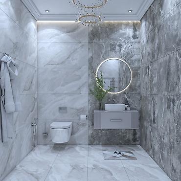 hamam dizaynlari: Mərmər üslublu hamamların dizaynı və tam təhvil-təslim təmiri Xidmət — 3