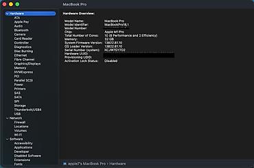 macbook pro i9: MacBook Pro 16" (2021) — M1 Pro, 32 ГБ RAM, 1 ТБ SSD Характеристики — 3
