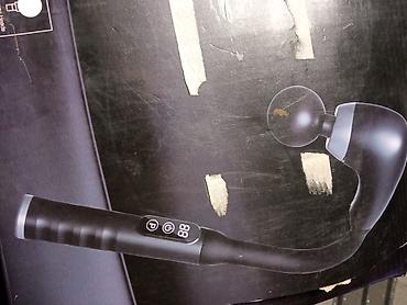 air cooler ventilator: Masažna pištolj (perkusiona masažer) sa LCD ekranom i dodatnim glavama — 4