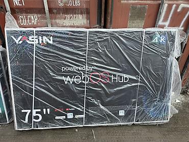 Телевизоры: 🔥💥СУПЕР АКЦИЯ 💥🔥🔥 телевизор YASIN 75 webos hub яркий 75 дюймовый — 6