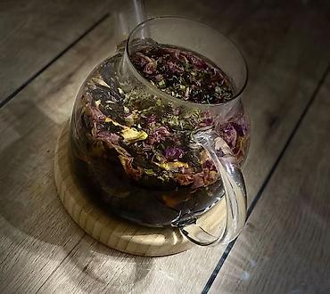 Çay: Güllü ədviyyatlı çay qarışığı - Tərkib: yaşıl/qara çay yarpaqları — 25