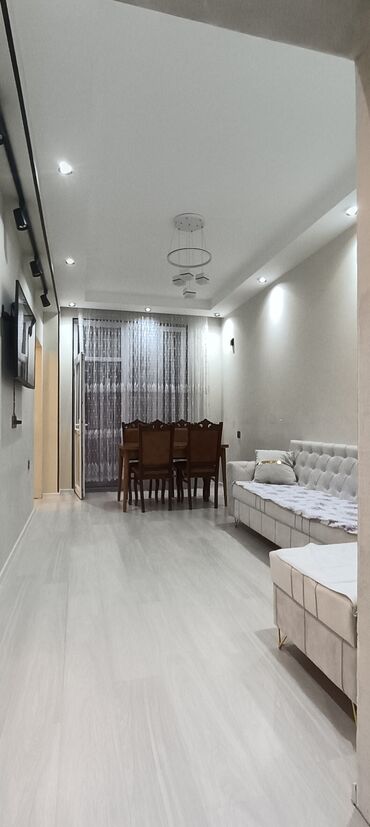 Uzunmüddətli kirayə mənzillər: Müasir studiya tipli mənzil – tam təmirli və zərif dizaynlı - Açıq — 14