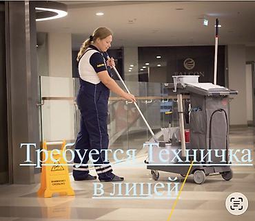 Тазалоочулар: Талап кылынат Тазалоочу, Иш тартиби: Алты күндүк, Толук жумуш күнү — 1