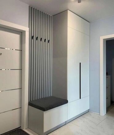 Sifarişlə dolablar: Düz dolab, Dəhliz üçün, Paltar üçün, Açılan, Korpuslu, 4 qapılı — 9