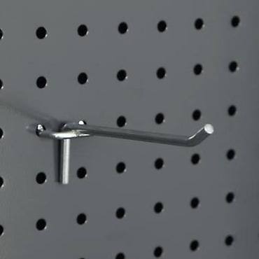 вешилка: Pegboard üçün metal asma qarmaqlar Məhsul təsviri: - Delikli panel — 5