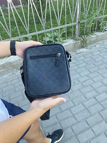 smart folio: Мужская сумка через плечо COACH - Модель: компактная — 3