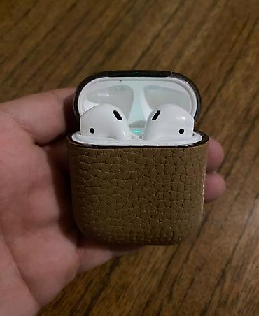 jbl tws 4 оригинал: Apple Air Pods 2 original Əla vəziyyətdədir, xanım işlədib və az — 1