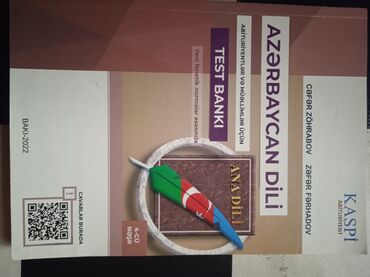 Testlər: Azərbaycan dili kaspi testi.işlənməyib içi təmizdir