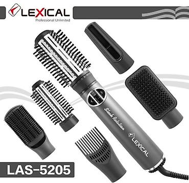 Бытовая техника: №: 13657 Məhsulun adı: Fen-fırça Lexical, LAS-5205 6in1, boz Brend — 1