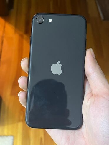 4k: IPhone SE 2020, 128 GB, Qara, Barmaq izi