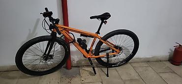 İdman velosipedləri: MTB velosiped – narıncı rəng, 29” təkərlər Xüsusiyyətlər: - Çərçivə — 1