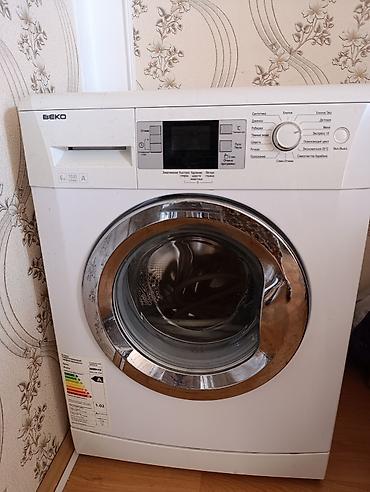 belga 6.0: Beko önyükləməli paltaryuyan maşın - Yük həcmı: 6 kq - Enerji sinfi — 1