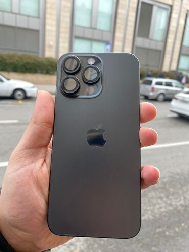 iphone 15 satilir: IPhone 15 Pro Max, 256 GB, Black Titanium, Face ID