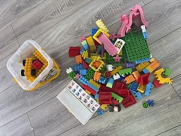 10 кг лего: Б/У игрушки Большой набор детского конструктора Toy Toy в ведёрке с — 5