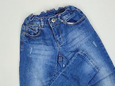 tshirt lidl: Spodnie jeansowe, Zara, 10 lat, 140, stan - Bardzo dobry — 1