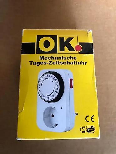 Ostali elektro materijali: Mehanički dnevni tajmer za struju – OK / Everflourish Opis: - Utična — 5