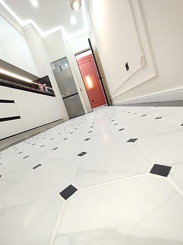 Укладка плитки: Плиточные работы: укладка керамогранита «кабанчик 8×8» с вставками - — 2