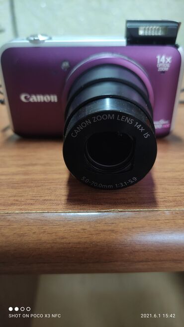 фотоаппарат canon powershot sx410 is black: Fotoapparat
