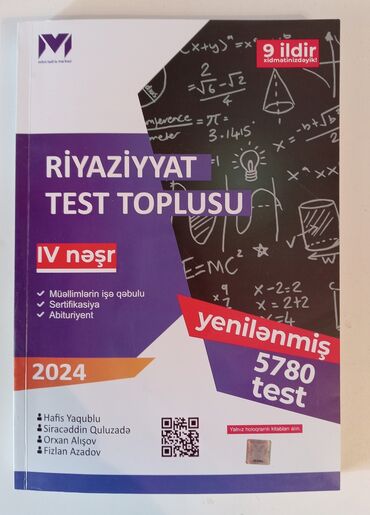 mhm riyaziyyat kitabi pdf: MHM RIYAZIYYAT 2024 test toplusu 4nəşr. Təzədir, yazılmayıb