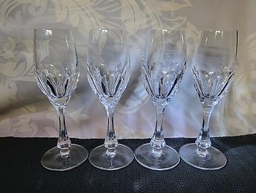 Ostali antikviteti: Case kristal,led kristal za vino iz 80ih.god. Case kristal — 7